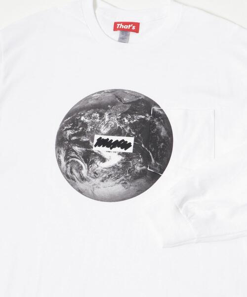 THE GOODLAND MARKET(ザグッドランドマーケット)の「That’s RE the Long Tee (Earth)(Tシャツ/カットソー・メンズ・ブラック/ホワイト・MEDIUM/LARGE/X-LARGE)」の12枚目の写真