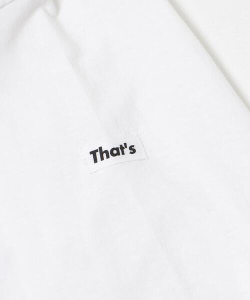 THE GOODLAND MARKET(ザグッドランドマーケット)の「That’s RE the Long Tee (Earth)(Tシャツ/カットソー・メンズ・ブラック/ホワイト・MEDIUM/LARGE/X-LARGE)」の13枚目の写真