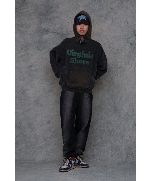 WOKE EDGE(ウォークエッジ)の「フーディー|After Added Hoodie|WOKE EDGE(パーカー・メンズ・ブラック/グレー・M/XL/L)」の3枚目の写真