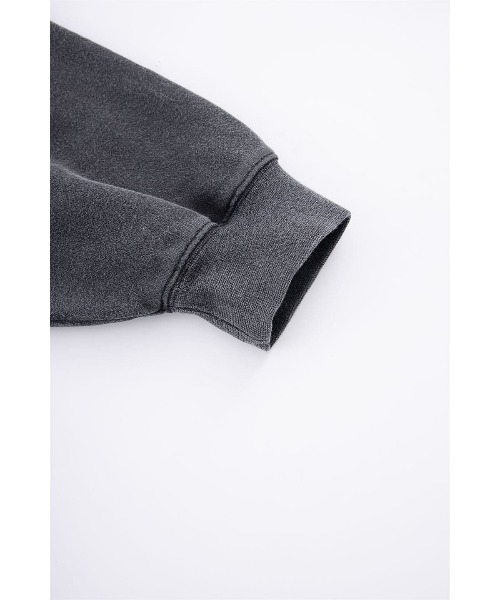 WOKE EDGE(ウォークエッジ)の「フーディー|After Added Hoodie|WOKE EDGE(パーカー・メンズ・ブラック/グレー・M/XL/L)」の11枚目の写真