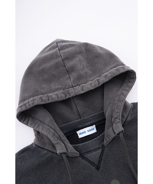 WOKE EDGE(ウォークエッジ)の「フーディー|After Added Hoodie|WOKE EDGE(パーカー・メンズ・ブラック/グレー・M/XL/L)」の10枚目の写真