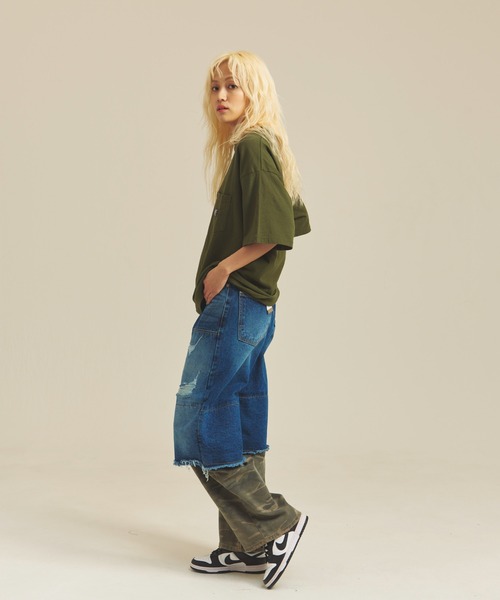 GUNG HO（ガンホー）の「GUNG HO WORKERS POCKET SS TEE（Tシャツ/カットソー・メンズ・オリーブ/ブラック/ベージュ/ホワイト・M/L/XL）」の17枚目の写真