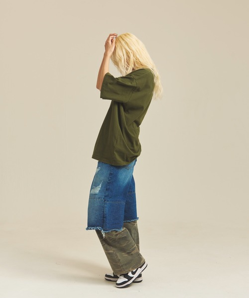 GUNG HO（ガンホー）の「GUNG HO WORKERS POCKET SS TEE（Tシャツ/カットソー・メンズ・オリーブ/ブラック/ベージュ/ホワイト・M/L/XL）」の19枚目の写真