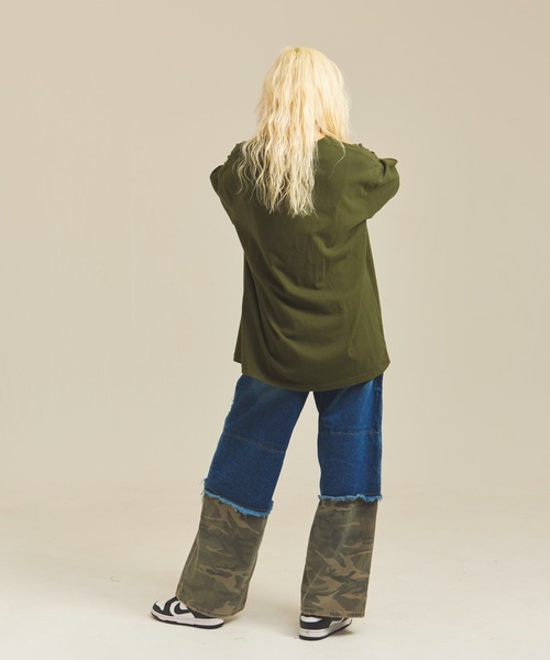 GUNG HO（ガンホー）の「GUNG HO WORKERS POCKET SS TEE（Tシャツ/カットソー・メンズ・オリーブ/ブラック/ベージュ/ホワイト・M/L/XL）」の21枚目の写真