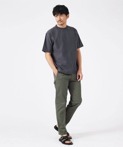 ABAHOUSE GRAY(アバハウスグレイ)の「ジオメトリックリンクス 半袖Tシャツ(Tシャツ/カットソー・メンズ・ホワイト/グレイッシュブルー/ブラック/グレイッシュベージュ・48/46)」の15枚目の写真