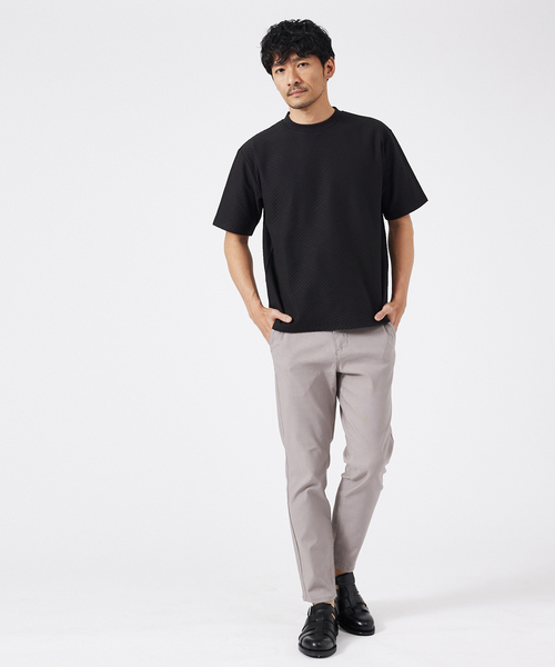ABAHOUSE GRAY(アバハウスグレイ)の「ジオメトリックリンクス 半袖Tシャツ(Tシャツ/カットソー・メンズ・ホワイト/グレイッシュブルー/ブラック/グレイッシュベージュ・48/46)」の17枚目の写真