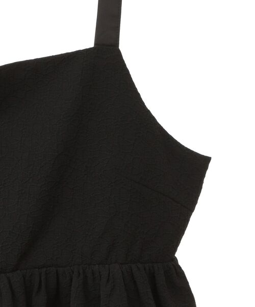 AMERICAN HOLIC（アメリカンホリック）の「ジャガードティアードキャミ（キャミソール・レディース・ブラック・M/L）」の11枚目の写真