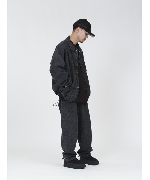 coach デニムジャケット COACH コーチ☆ フーディ ジップ アップ デニム ジャケット