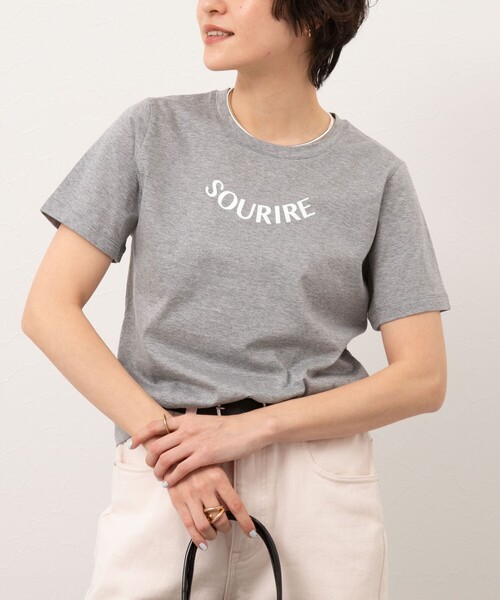 セール】オーガニックコットンロゴT（Tシャツ/カットソー