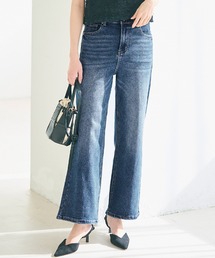 coca(coca) | しゃがめるワイドストレートデニム(デニムパンツ)