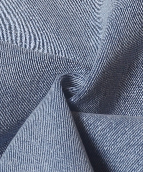 coca（coca）（コカ）の「しゃがめるワイドストレートデニム（デニムパンツ・レディース・ブルー/ライトブルー・S/L/M）」の18枚目の写真