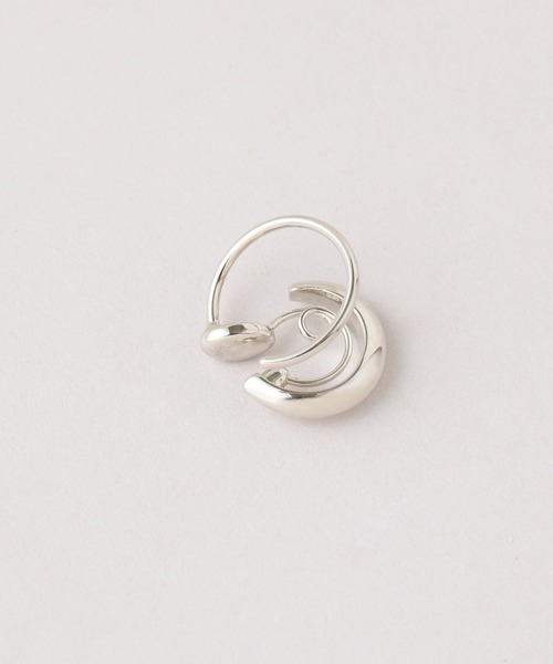 CALIN　STANDARD（カリンスタンダード）の「◆金属アレルギー対応◆◆made in japan◆【痛くない】【落ちにくい】【ストレスフリーな着け心地】カール　ミニループフィットイヤリング（イヤリング・レディース・ゴールド/ピンクゴールド/シルバー・FREE）」の5枚目の写真