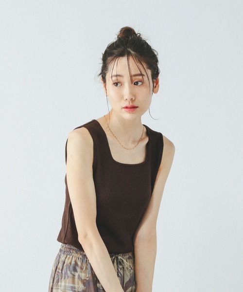 アーシュ出品 セール】Beauteeスクエアタンク/289845（タンクトップ）｜GLOBAL