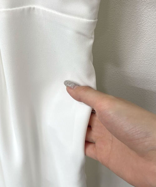 Futier land（フューティアランド）の「【オケージョン対応】フリルビスチェ風オールインワン（つなぎ/オールインワン・レディース・ホワイト/ベージュ/ブラック・FREE）」の17枚目の写真