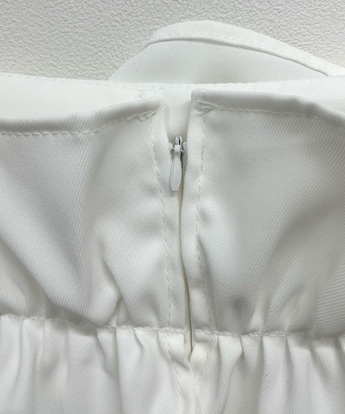 Futier land（フューティアランド）の「【オケージョン対応】フリルビスチェ風オールインワン（つなぎ/オールインワン・レディース・ホワイト/ベージュ/ブラック・FREE）」の20枚目の写真