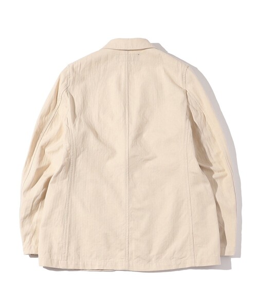 SHIPS(シップス)の「Southwick: Gate Label コットン シルク イージー ブレザー(テーラードジャケット・メンズ・ナチュラル・MEDIUM/LARGE)」の5枚目の写真