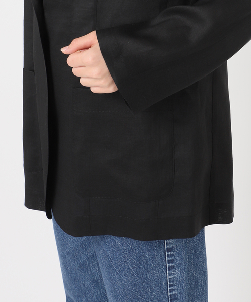 【Spick & Span】ラミーミックスシアージャケット ラミーミックスシアージャケット（テーラードジャケット