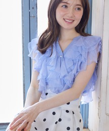 tocco closet｜トッコ クローゼットのシャツ/ブラウス（ブルー