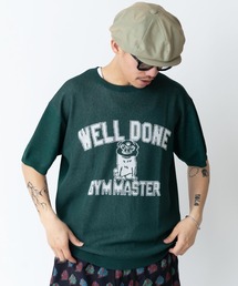 gym master（ジムマスター）の「ジャガードニットWELL DONE Tee（Tシャツ/カットソー・メンズ）」