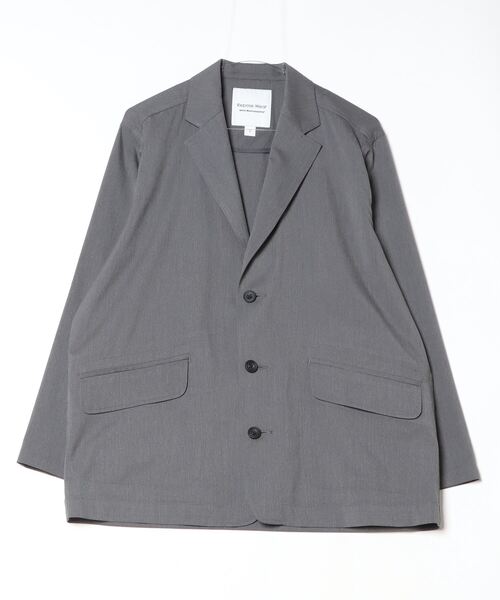 WHITE MOUNTAINEERING(ホワイトマウンテニアリング)の「3B LAPELED JACKET(テーラードジャケット・メンズ・グレー/ネイビー/ブラック・1/000)」の2枚目の写真
