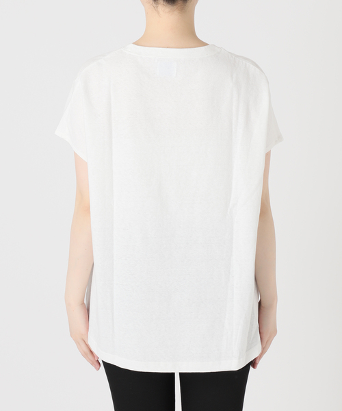 RIDING HIGH(ライディングハイ)の「【RIDING HIGH/ライディングハイ】ラフィテンジクTシャツ(Tシャツ/カットソー・レディース・イエロー/ホワイト/サックスブルー/チャコールグレー・FREE)」の13枚目の写真