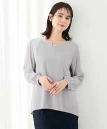 Tシャツ/カットソー シフォンブラウス オフィスカジュアル」に