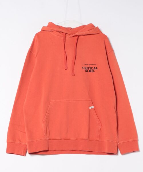 TCSS(ティーシーエスエス)の「HOODIE /Critical Slide(クリティカルスライド)TCSSブランドロゴバックプリントプルオーバーパーカー・フーディ(パーカー・メンズ・ホワイト/ブラック/オレンジ・MEDIUM/LARGE/X-LARGE)」の3枚目の写真