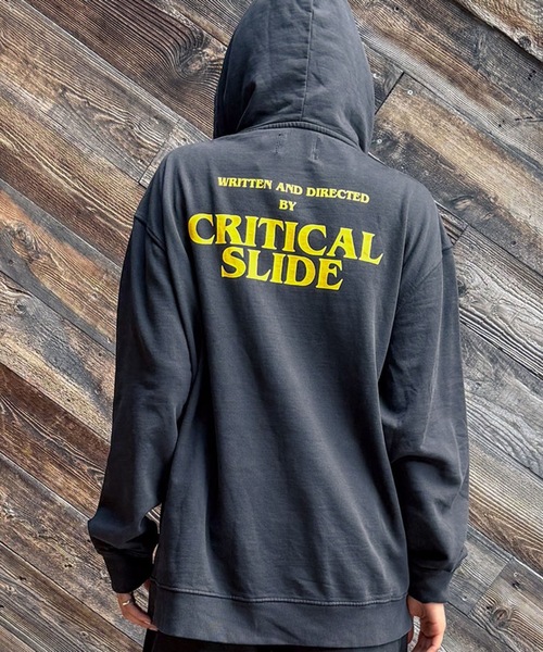 TCSS(ティーシーエスエス)の「HOODIE /Critical Slide(クリティカルスライド)TCSSブランドロゴバックプリントプルオーバーパーカー・フーディ(パーカー・メンズ・ホワイト/ブラック/オレンジ・MEDIUM/LARGE/X-LARGE)」の1枚目の写真