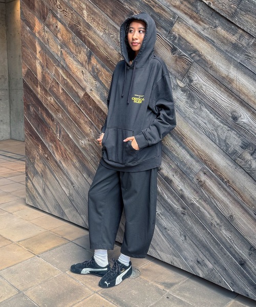 TCSS(ティーシーエスエス)の「HOODIE /Critical Slide(クリティカルスライド)TCSSブランドロゴバックプリントプルオーバーパーカー・フーディ(パーカー・メンズ・ホワイト/ブラック/オレンジ・MEDIUM/LARGE/X-LARGE)」の11枚目の写真