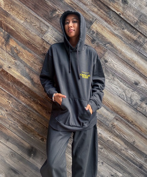 TCSS(ティーシーエスエス)の「HOODIE /Critical Slide(クリティカルスライド)TCSSブランドロゴバックプリントプルオーバーパーカー・フーディ(パーカー・メンズ・ホワイト/ブラック/オレンジ・MEDIUM/LARGE/X-LARGE)」の14枚目の写真