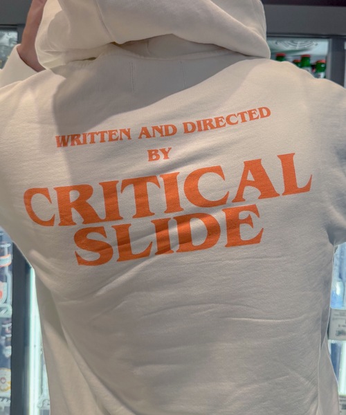 TCSS(ティーシーエスエス)の「HOODIE /Critical Slide(クリティカルスライド)TCSSブランドロゴバックプリントプルオーバーパーカー・フーディ(パーカー・メンズ・ホワイト/ブラック/オレンジ・MEDIUM/LARGE/X-LARGE)」の9枚目の写真