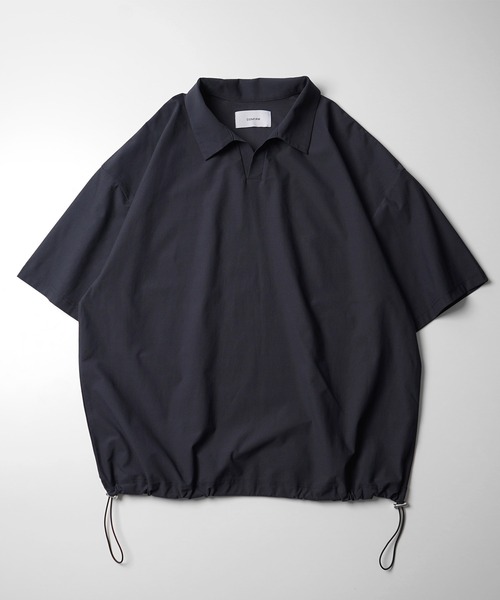 セール】25SS ビックシルエット ポリメッシュ ドロスト