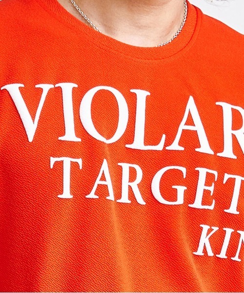 VIOLA(ヴィオラ)の「『VIOLA rumore/ヴィオラ ルモーレ』袖切替ライン クルー半袖Tシャツ(Tシャツ/カットソー・メンズ・レッド/ブラック/ホワイト・XL/L/M)」の13枚目の写真