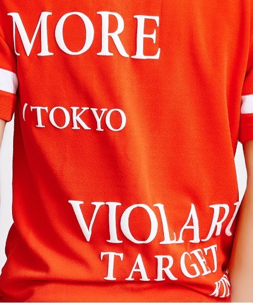 VIOLA(ヴィオラ)の「『VIOLA rumore/ヴィオラ ルモーレ』袖切替ライン クルー半袖Tシャツ(Tシャツ/カットソー・メンズ・レッド/ブラック/ホワイト・XL/L/M)」の16枚目の写真