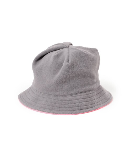 BEAMS BOY(ビームスボーイ)の「【別注】INFIELDER DESIGN / フリース ハット(ハット・レディース・ブラック/グレー・ONE SIZE)」の1枚目の写真