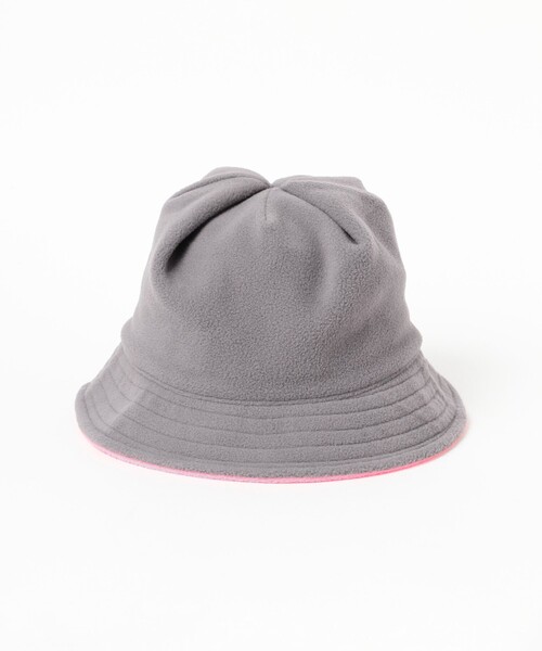 BEAMS BOY(ビームスボーイ)の「【別注】INFIELDER DESIGN / フリース ハット(ハット・レディース・ブラック/グレー・ONE SIZE)」の3枚目の写真
