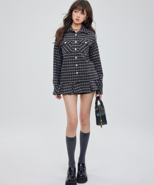 check trendy set up（セットアップ）｜DALLA（ダラ）の