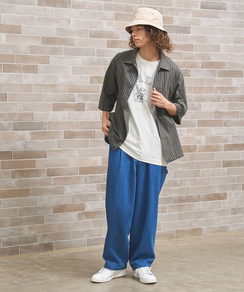 J.PRESS YORK STREET(ジェイプレスヨークストリート)の「【UNISEX】YALEブルドックプリント Tシャツ(Tシャツ/カットソー・メンズ・ホワイト系/ネイビー系/ライラック系・SMALL/MEDIUM/LARGE)」の7枚目の写真