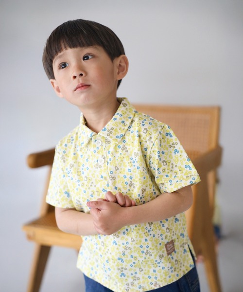 【Better Together】【3-10才対応】小花柄プリントシャツ
