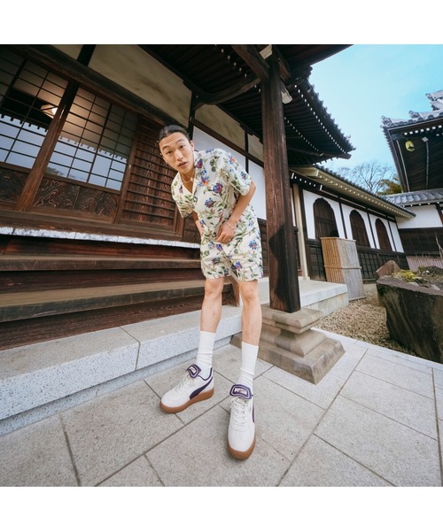 PUMA（プーマ）の「PUMA プーマ メンズ フローラル AOP 半袖 シャツ（その他トップス・メンズ・ブラック/オフホワイト・SMALL/XX-LARGE/LARGE/X-LARGE/MEDIUM）」の4枚目の写真