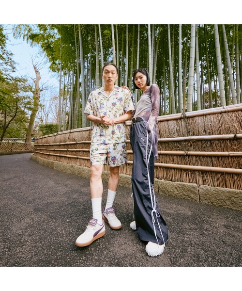 PUMA（プーマ）の「PUMA プーマ メンズ フローラル AOP 半袖 シャツ（その他トップス・メンズ・ブラック/オフホワイト・SMALL/XX-LARGE/LARGE/X-LARGE/MEDIUM）」の5枚目の写真