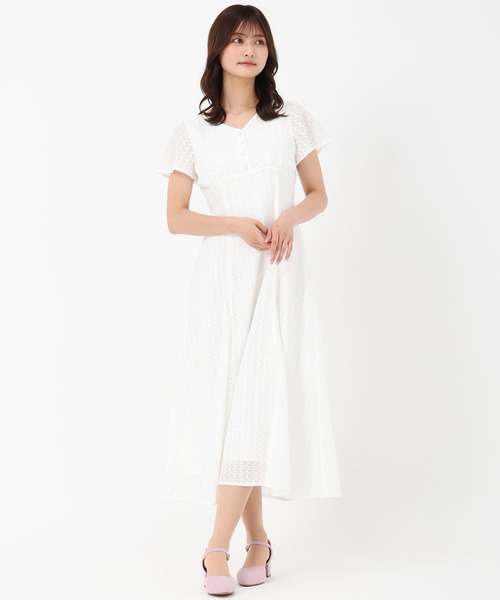 MISCH MASCH(ミッシュマッシュ)の「バルファス風レースワンピース(ワンピース・レディース・ホワイト/グリーン/ブラック・S/M)」の17枚目の写真