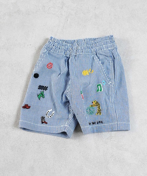 Ocean&Ground(オーシャン&グラウンド)の「ステッチショーツ(その他パンツ・キッズ・マルチ/キナリ・80/90/95/100/120/130/140/110)」の1枚目の写真