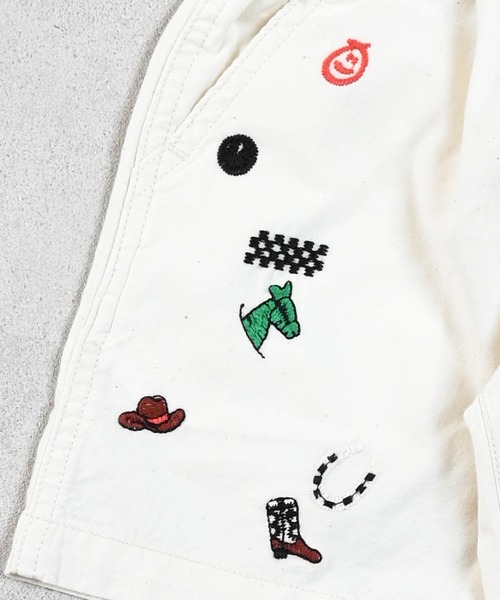Ocean&Ground(オーシャン&グラウンド)の「ステッチショーツ(その他パンツ・キッズ・マルチ/キナリ・80/90/95/100/120/130/140/110)」の7枚目の写真
