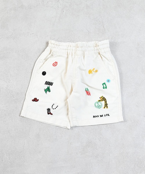 Ocean&Ground(オーシャン&グラウンド)の「ステッチショーツ(その他パンツ・キッズ・マルチ/キナリ・80/90/95/100/120/130/140/110)」の3枚目の写真