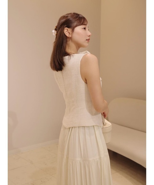 Emma Tweed Docking Dress（ワンピース）｜Her lip to（ハーリップ