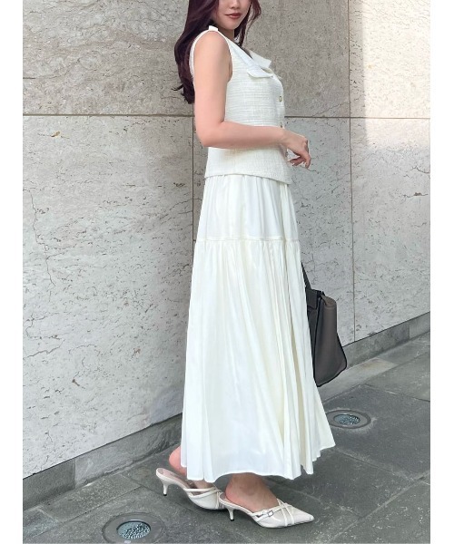 Emma Tweed Docking Dress（ワンピース）｜Her lip to（ハーリップ