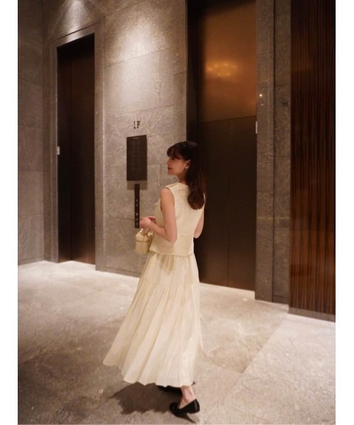 Emma Tweed Docking Dress（ワンピース）｜Her lip to（ハーリップ