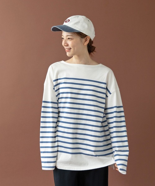 PAR ICI（パーリッシィ）の「NAVYS cheering club バイカラーキャップ（キャップ・レディース・ホワイト/グリーン/カーキ・FREE）」の17枚目の写真