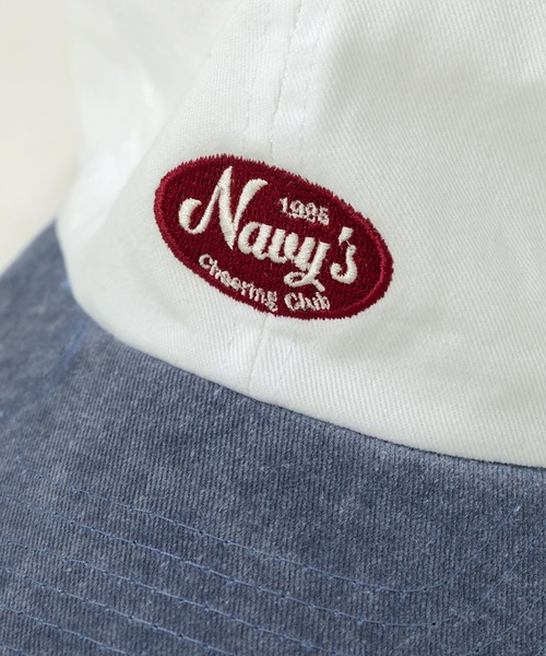 PAR ICI（パーリッシィ）の「NAVYS cheering club バイカラーキャップ（キャップ・レディース・ホワイト/グリーン/カーキ・FREE）」の21枚目の写真